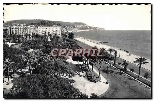 Ansichtskarte AK Nice Vue Des Jardins Albert 1er