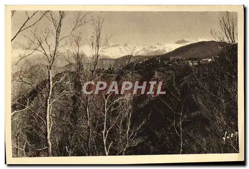 Ansichtskarte AK Peira Cava et la Chaine des Alpes