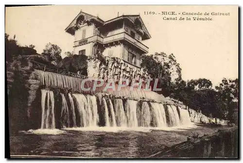 Cartes postales Nice Cascade de Gairaut Canal de la Vesubie