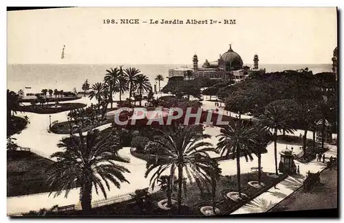 Cartes postales Nice Le Jardin Albert 1er