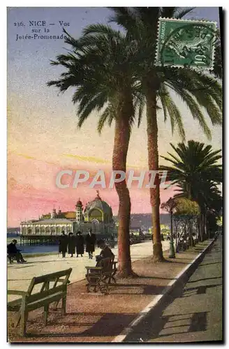 Cartes postales Nice Vue Sur La Jetee Promenade