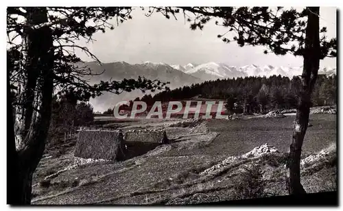 Ansichtskarte AK Peira Cava Vue sur les Alpes