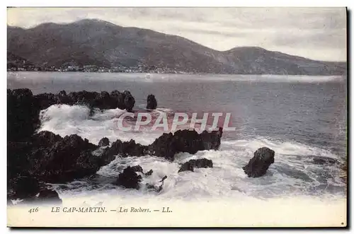 Ansichtskarte AK Le Cap Martin Les Rochers