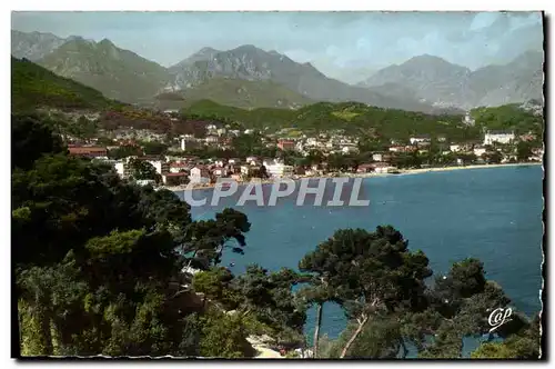 Cartes postales moderne Roquebrune Cap Martin Environs de Menton Vue vers Carnoles et Ste Agnes