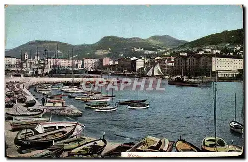 Cartes postales Nice Le port Bateaux