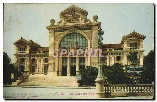 Cartes postales Nice La gare du Sud