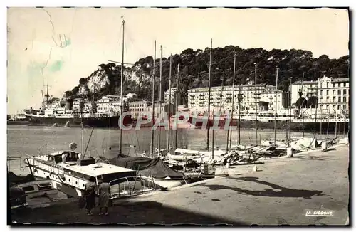 Ansichtskarte AK Nice Un Coin du Port Corse Bateaux