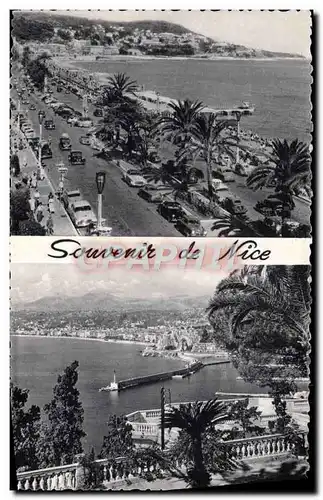 Ansichtskarte AK Nice La Promenade Des Anglais Mont Boron Vue generale de Nice