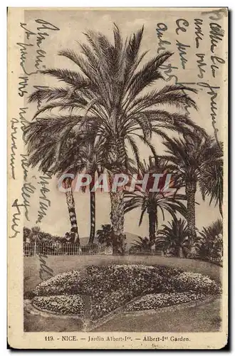 Cartes postales Nice Jardin Albert 1er