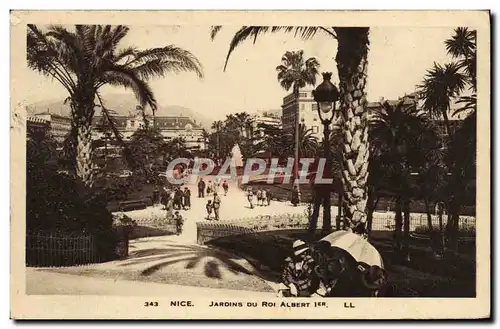 Cartes postales Nice Jardins Du Roi Albert 1er