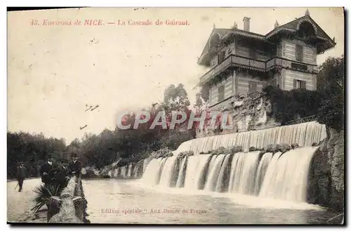 Cartes postales Nice La Cascade de Gairaut