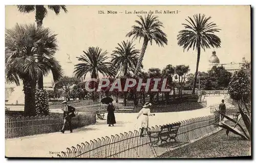 Ansichtskarte AK Nice Les Jardins du Roi Albert 1er