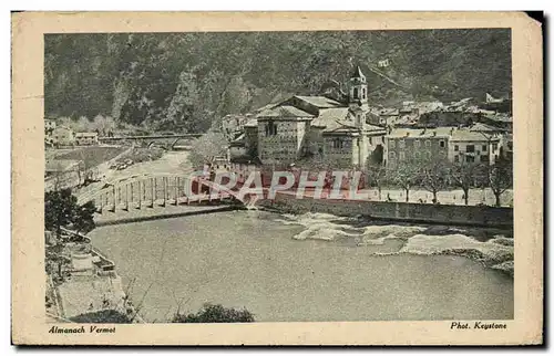 Cartes postales Breil Gare a la frontiere franco italienne