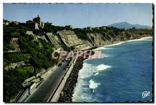 Cartes postales moderne Biarritz La Cote des Basques