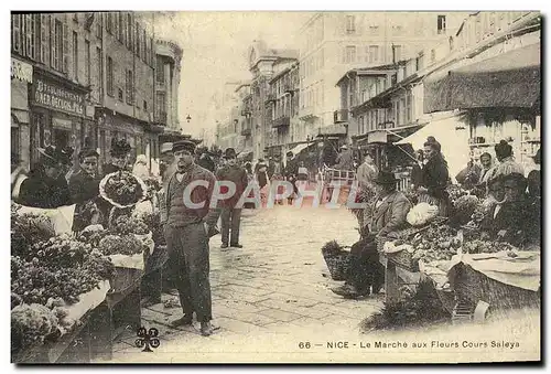 REPRO Nice Le Marche Aux Fleurs Cours Saleya