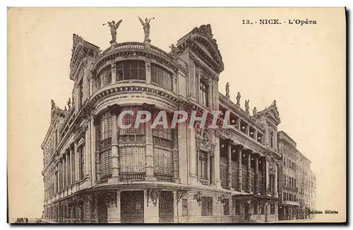 Cartes postales Nice L&#39Opera