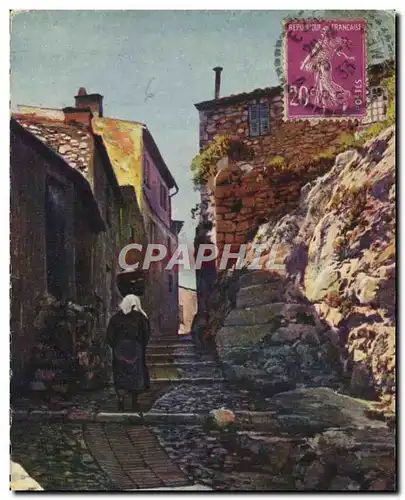 Cartes postales Eze Vieille Rue