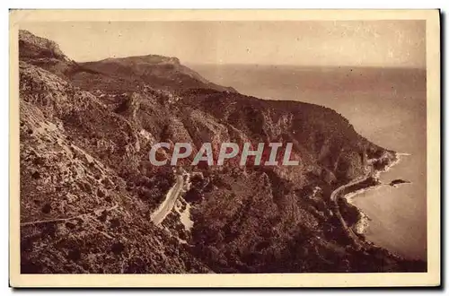 Ansichtskarte AK Excursion de la grande corniche Les corniches et le chemin Napoleon