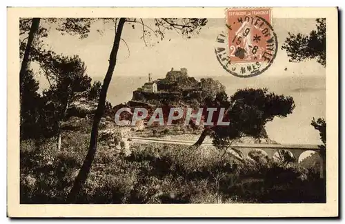 Cartes postales Eze Sur Mer Epoque Sarrazine