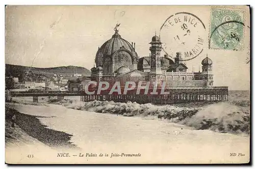 Cartes postales Nice Le Palais de la Jetee Promenade