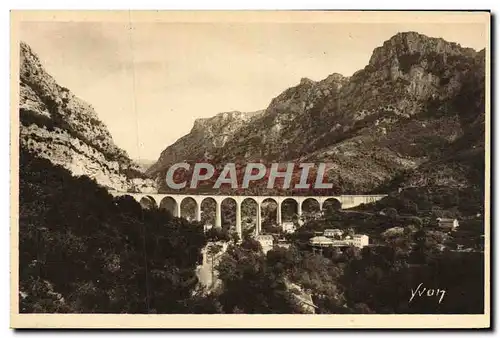 Cartes postales Gorges Du Loup Le pont du loup