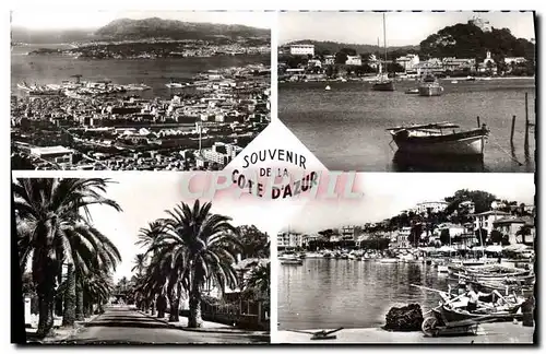 Cartes postales moderne Souvenir De La Cote D&#39Azur Toulon Ile de porquerolles Hyeres le lavandou