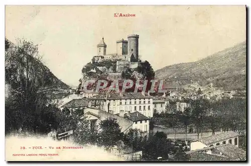 Cartes postales Foix Vu De Montgauzy
