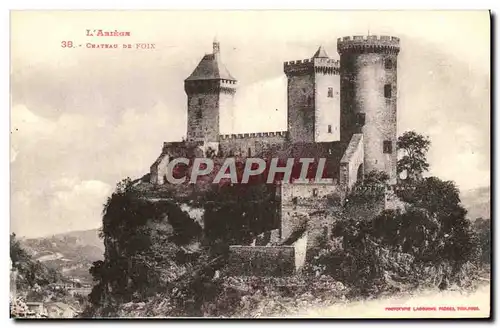 Cartes postales Foix Chateau