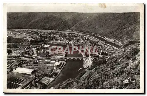 Cartes postales Revin Vue Generale Boucle De La Meuse Les 3 ponts