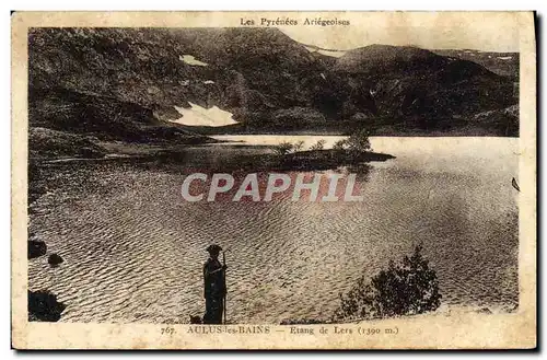 Cartes postales Aulus Les Bains Etang De Lers
