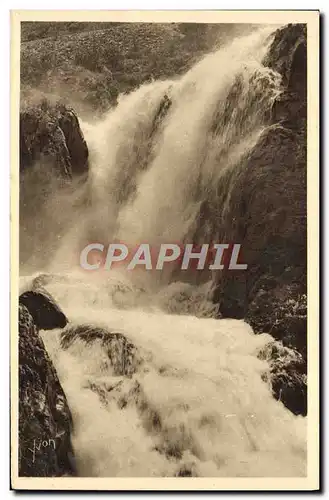 Cartes postales Environs D&#39Ax Les Thermes Cascade de Bezines