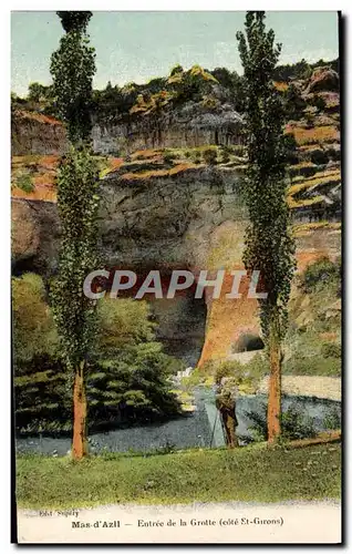 Cartes postales Mas D&#39Azil Entree De La Grotte cote St Girons