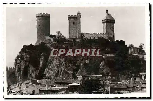 Cartes postales Foix Le chateau vu du Nord