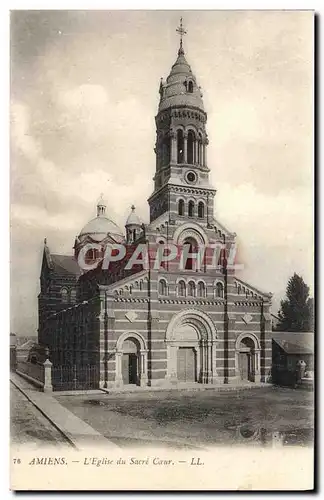 Ansichtskarte AK Amiens L&#39Eglise Du Sacre Coeur