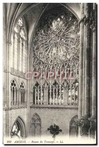Cartes postales Amiens Rasace Du Transept
