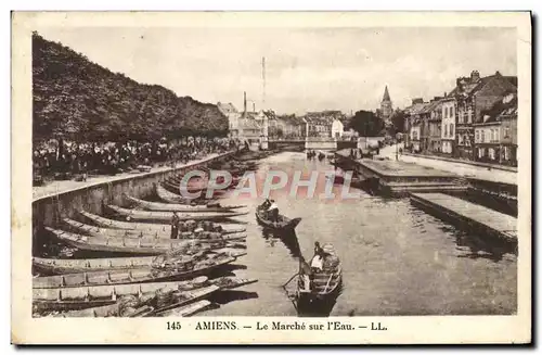 Cartes postales Amiens Le Marche Sur I'Eau