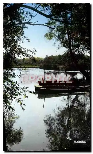 Cartes postales moderne Amiens Un coin Des Hortillonnages