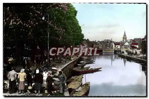 Cartes postales moderne Amiens Marche Sur I&#39Eau