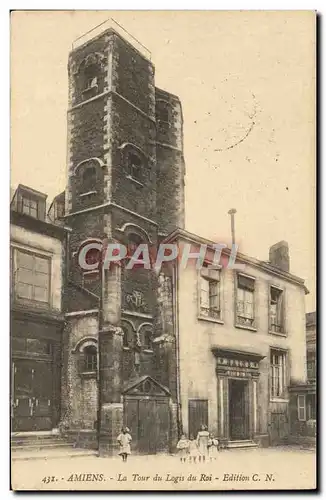 Cartes postales Amiens La Tour Du Loges Du Roi Enfants