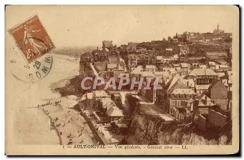 Cartes postales Ault Onival Vue Generale