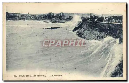 Cartes postales Mers Les Bains Le Remblai