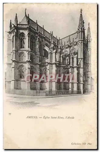 Cartes postales Amiens Eglise Saint Remy