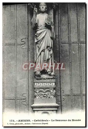 Ansichtskarte AK Amiens Cathedrale Le Sauveur Du Monde