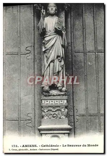 Cartes postales Amiens Cathedrale Le Sauveur Du Monde