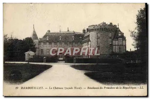 Ansichtskarte AK Rambouillet Le Chateau Residence Du President de la Republique