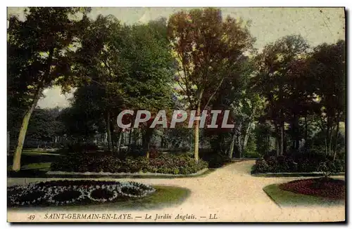 Cartes postales Saint Germain En Laye Le Jardin Anglais