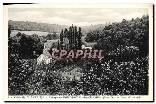 Ansichtskarte AK Vallee De Chevreuse Abbaye De Port Royal Des Champs Vue D&#39Ensemble