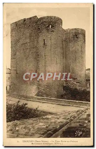 Cartes postales Thouars La Tour Porte Au Prevost