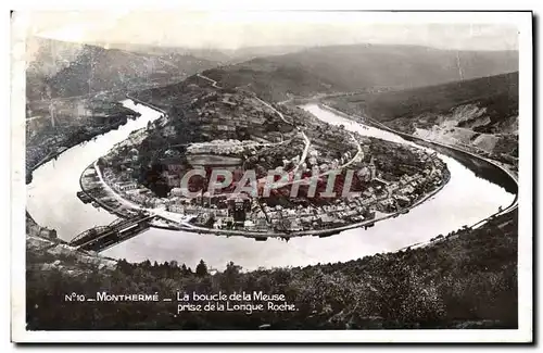 Cartes postales Montherme La Boucle De La Meuse Prise De La Longue Roche