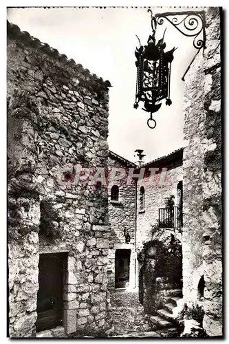 Cartes postales moderne Eze Village Vieille lanterne du chateau du Prince de Suede